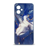 Husa spate pentru Motorola Moto G54 - Deli Case Albastru