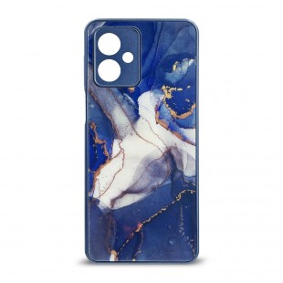 Husa spate pentru Motorola Moto G54 - Deli Case Albastru