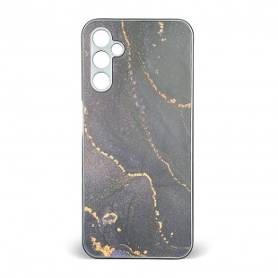 Husa spate pentru Samsung Galaxy A14 5G- Deli Case Gold Black