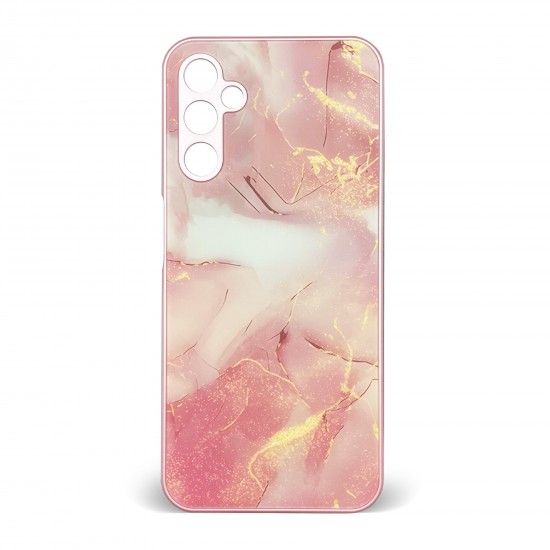 Husa spate pentru Samsung Galaxy A14 5G- Deli Case Roz