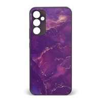 Husa spate pentru Samsung Galaxy A34 5G - Deli Case Mov Inchis