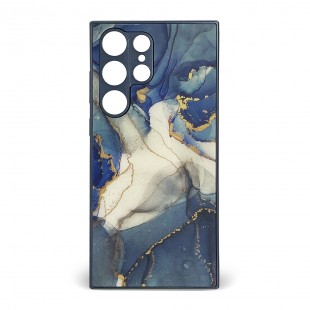 Husa spate pentru Samsung Galaxy S23 Ultra - Deli Case Albastru