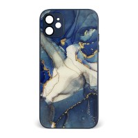 Husa spate pentru iPhone 11 - Deli Case Albastru