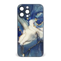 Husa spate pentru iPhone 13 Pro Max - Deli Case Albastru