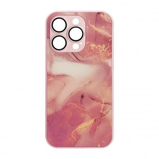 Husa spate pentru iPhone 15 Pro Max - Deli Case Roz