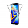 Husa Full transparenta Double Case pentru Samsung J4+ 2018
