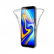 Husa Full transparenta Double Case pentru Samsung J4+ 2018 Husa Full transparenta Double Case pentru Samsung J4+ 2018