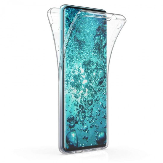Husa Full transparenta Double Case pentru Samsung S10