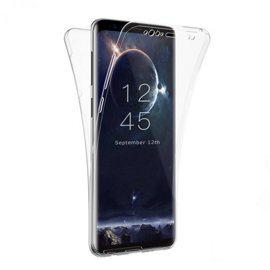 Husa Full transparenta Double Case pentru Samsung S9