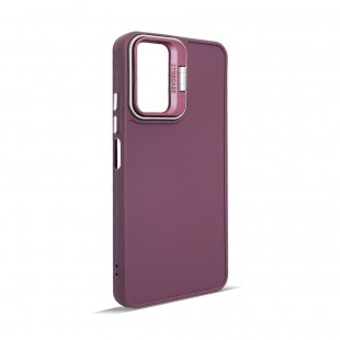 Husa spate pentru Samsung Galaxy A14 5G- Drop case Kickstand Visiniu