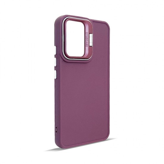 Husa spate pentru Samsung Galaxy S22 Plus- Drop case Kickstand Visiniu