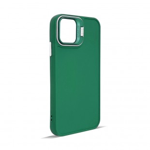 Husa spate pentru iPhone 11- Drop case Kickstand Verde