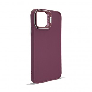 Husa spate pentru iPhone 11- Drop case Kickstand Visiniu