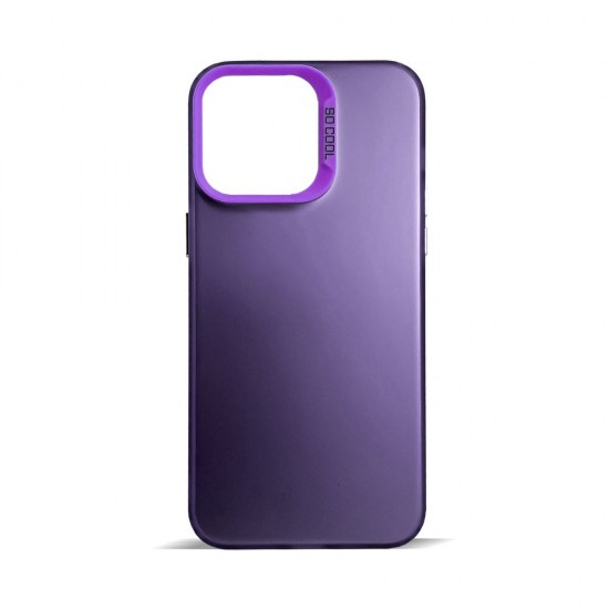 Husa spate pentru iPhone 14 Pro Max- Glace case Mov