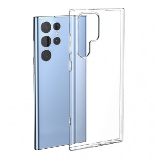 Husa spate pentru Samsung Galaxy S22 Ultra Hoco Premium - Transparent