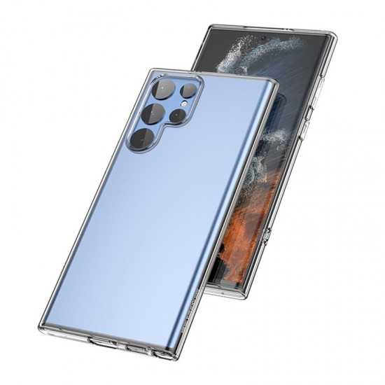 Husa spate pentru Samsung Galaxy S22 Ultra Hoco Premium - Transparent