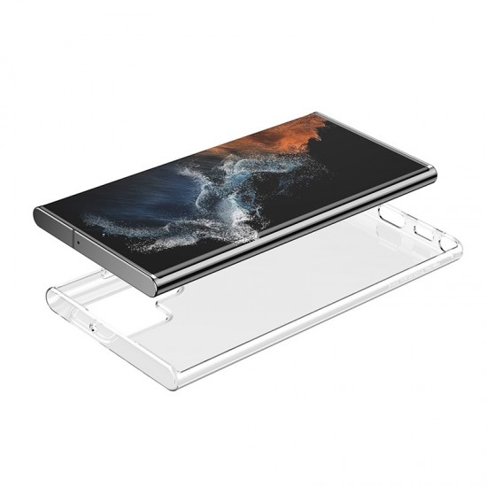 Husa spate pentru Samsung Galaxy S22 Ultra Hoco Premium - Transparent