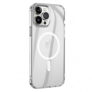 Husa spate pentru iPhone 14 Pro Max HOCO Premium Magnetic Series - Transparent