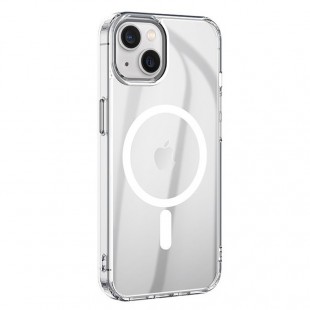 Husa spate pentru iPhone 16 Hoco Premium Magnetic Series - Transparent