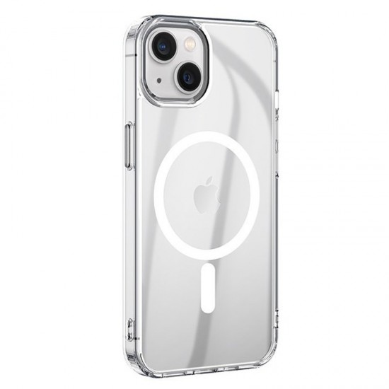 Husa spate pentru iPhone 16 Hoco Premium Magnetic Series - Transparent