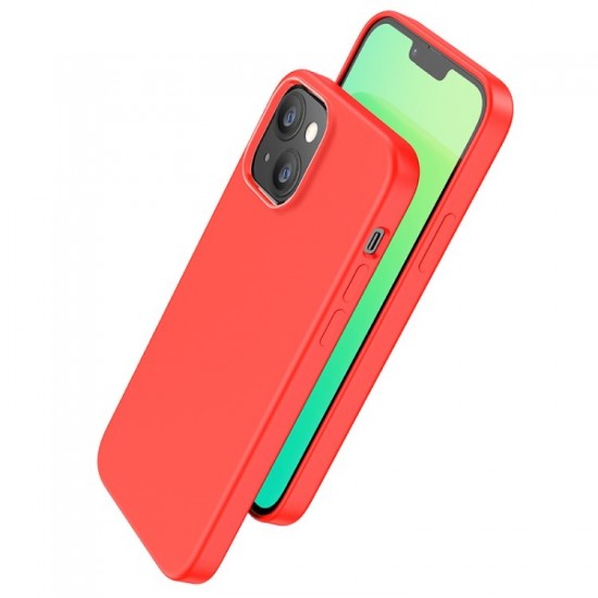 Husa spate pentru iPhone 14 Plus HOCO Pure Case - Rosu