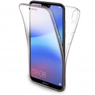 Husa Full transparenta Double Case pentru Huawei P20 Lite