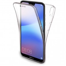 Husa Full transparenta Double Case pentru Huawei P20 Lite Husa Full transparenta Double Case pentru Huawei P20 Lite