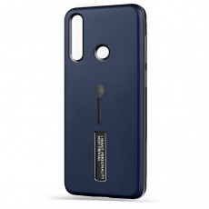 Husa Spate Hard Case Stand pentru Huawei P40 Lite E - Albastru