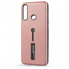 Husa Spate Hard Case Stand pentru Huawei P40 Lite E - Rose