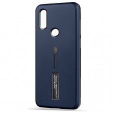 Husa Spate Hard Case Stand pentru Huawei Y6 2019 - Albastru Husa Spate Hard Case Stand pentru Huawei Y6 2019 - Albastru