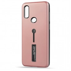 Husa Spate Hard Case Stand pentru Huawei Y6 2019 - Rose Husa Spate Hard Case Stand pentru Huawei Y6 2019 - Rose