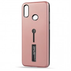 Husa Spate Hard Case Stand pentru Huawei Y7 Prime 2019 - Rose Husa Spate Hard Case Stand pentru Huawei Y7 Prime 2019 - Rose