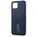 Husa Spate Hard Case Stand pentru iPhone 11 Albastru