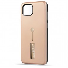 Husa Spate Hard Case Stand pentru iPhone 11 - Gold Husa Spate Hard Case Stand pentru iPhone 11 - Gold