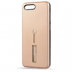 Husa Spate Hard Case Stand pentru iPhone 7 Plus Gold Husa Spate Hard Case Stand pentru iPhone 7 Plus Gold
