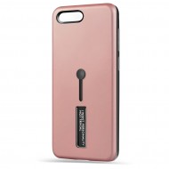 Husa Spate Hard Case Stand pentru iPhone 7 Plus Rose