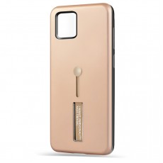 Husa Spate Hard Case Stand pentru Huawei P40 Lite - Gold