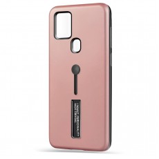 Husa Spate Hard Case Stand pentru Samsung A21s - Rose