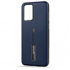 Husa Spate Hard Case Stand pentru Samsung A41 - Albastru