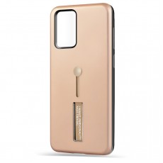 Husa Spate Hard Case Stand pentru Samsung A41 - Gold