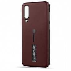 Husa Spate Hard Case Stand pentru Samsung A50 - Maro Husa Spate Hard Case Stand pentru Samsung A50 - Maro