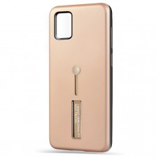 Husa Spate Hard Case Stand pentru Samsung A51 - Rose Husa Spate Hard Case Stand pentru Samsung A51 - Rose