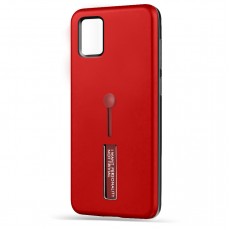 Husa Spate Hard Case Stand pentru Samsung A71 - Rosu Husa Spate Hard Case Stand pentru Samsung A71 - Rosu