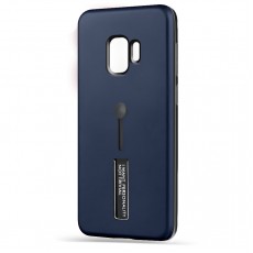 Husa Spate Hard Case Stand pentru Samsung S9 - Albastru Husa Spate Hard Case Stand pentru Samsung S9 - Albastru