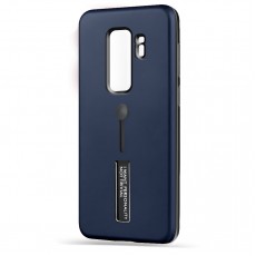 Husa Spate Hard Case Stand pentru Samsung S9+ - Albastru