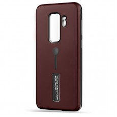 Husa Spate Hard Case Stand pentru Samsung S9+ - Maro