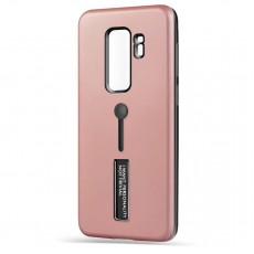 Husa Spate Hard Case Stand pentru Samsung S9+ - Rose
