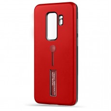 Husa Spate Hard Case Stand pentru Samsung S9+  - Rosu