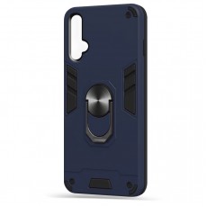 Husa spate Hybrid Case Stand pentru Huawei Nova 5T - Albastru Husa spate Hybrid Case Stand pentru Huawei Nova 5T - Albastru