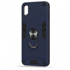 Husa spate Hybrid Case Stand pentru Huawei Y5 2019 - Albastru Husa spate Hybrid Case Stand pentru Huawei Y5 2019 - Albastru